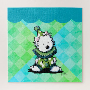Quebra-cabeça Arte de Palhaço de Circo Westie