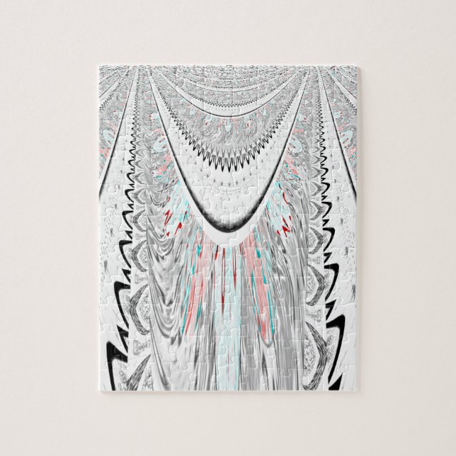 Quebra-cabeça Arte deslumbrante. (Vertical)