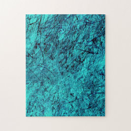 Quebra-cabeça Arte digital azul com muitas linhas mestiças/labir