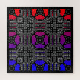 Quebra-cabeça Arte do caleidoscópio do volume treze