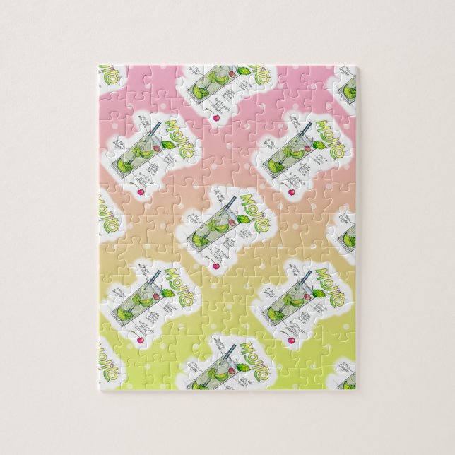 QUEBRA-CABEÇA - ARTE DO COCKTAIL DA RECEITA DE (Vertical)