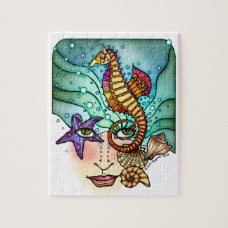 QUEBRA-CABEÇA ARTE DO MAR DAS VISÕES DO OCEANO