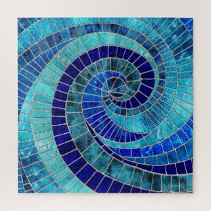 Quebra-cabeça Arte do mosaico da Onda Oceânica