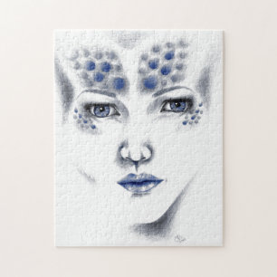 Quebra-cabeça Arte do original da senhorita Universo Lindo