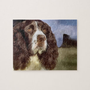 Quebra-cabeça Arte do Spaniel de Springer inglês