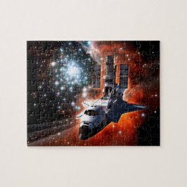 Quebra-cabeça Arte do Telescópio Espacial Atlantis Hubble