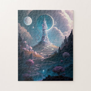 Quebra-cabeça Arte Fantástica em Torre Whimy
