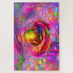 Quebra-cabeça Arte Floral Surreal