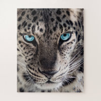 Arte Fotográfica de Leopardo Azul