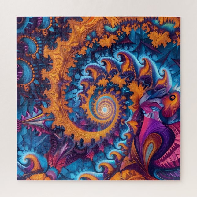 Quebra-cabeça Arte Fractal (Vertical)