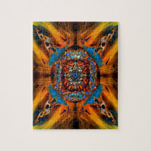 Quebra-cabeça Arte Fractal Psíquica