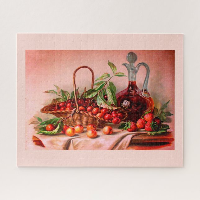 Quebra-cabeça Arte fruta de Verão (Horizontal)