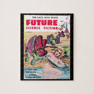 Quebra-cabeça Arte futura da ficção científica 0_Pulp