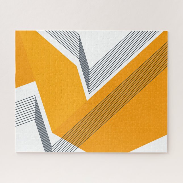 Quebra-cabeça Arte geométrica moderna, legal, moderna, moderna,  (Horizontal)