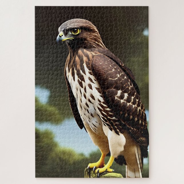 Quebra-cabeça arte hawk (Vertical)