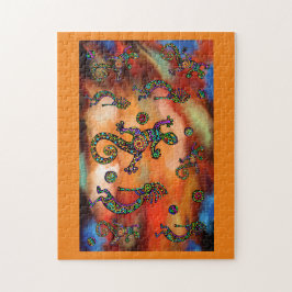 QUEBRA-CABEÇA ARTE KOKOPELLI