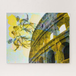 Quebra-cabeça Arte legal dos elementos de Roma em sentido de mod