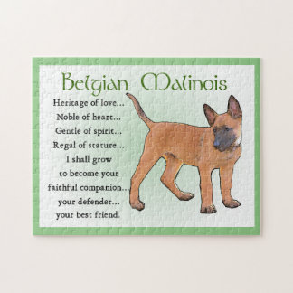 Quebra-cabeça Arte Malinois Belga