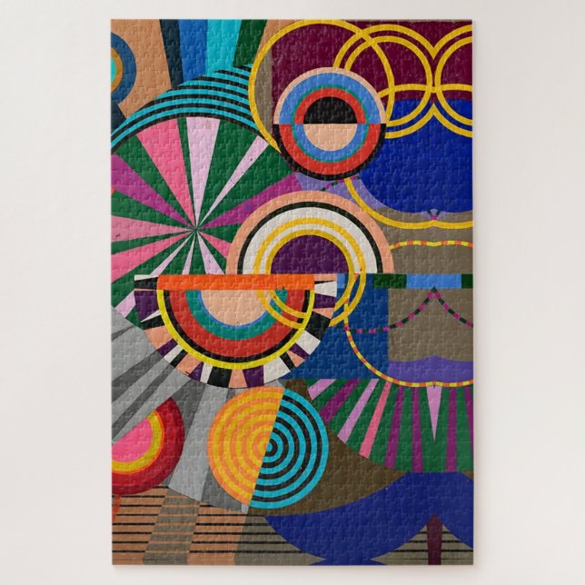 Quebra-cabeça Arte Moderna (Vertical)