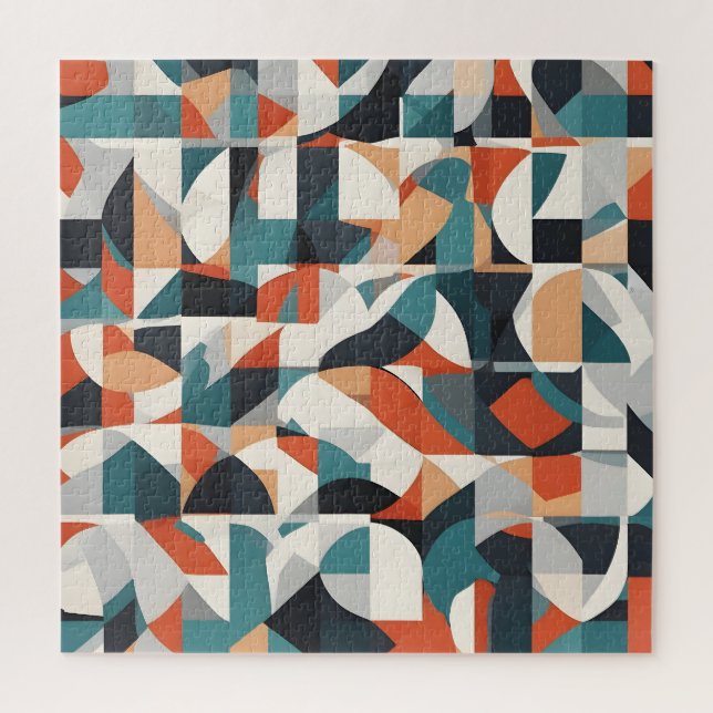 Quebra-cabeça arte moderna abstrato (Vertical)