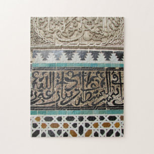 Quebra-cabeça arte mosaica morocco