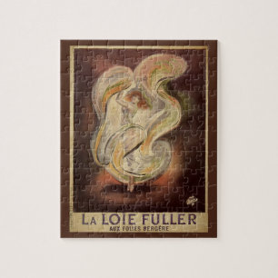 Quebra-cabeça Arte Nova Vintage, La Loie Fuller Dançarina Modern