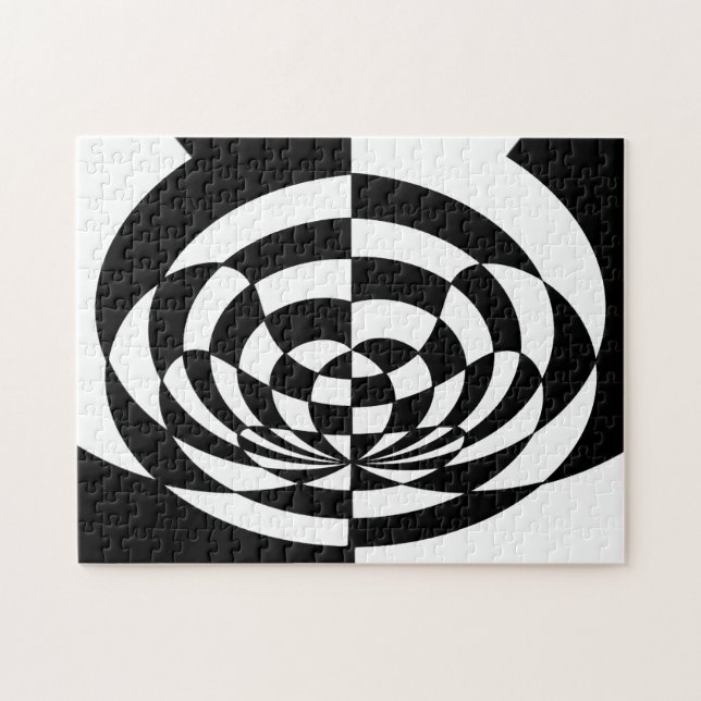 Quebra-cabeça Arte Óptica 2 (Horizontal)