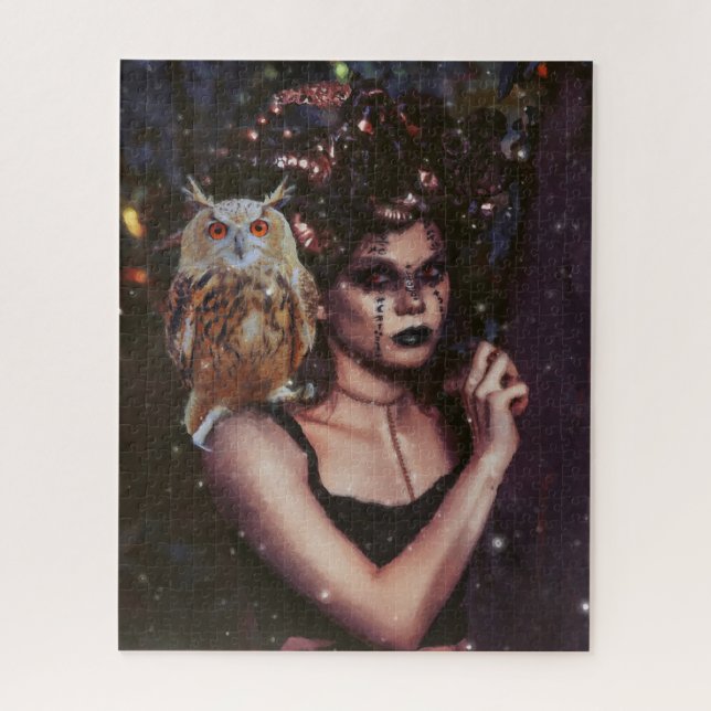 Quebra-cabeça Arte Original De Animais Espirituosos (Vertical)