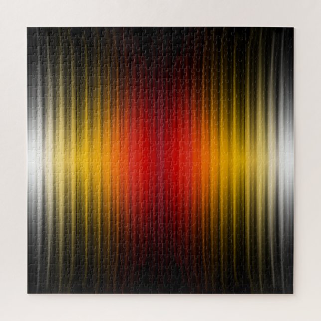 Quebra-cabeça Arte Padrão de Cores de Campo Plasmático de Reentr (Vertical)