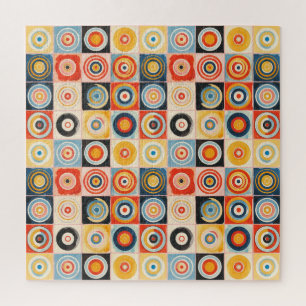Quebra-cabeça Arte Retro Abstrato no estilo de Hilma af Klint
