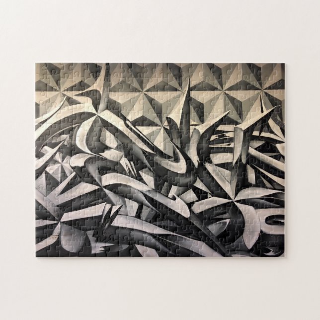 Quebra-cabeça arte turva (Horizontal)