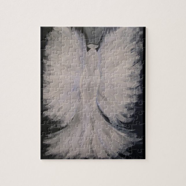 Quebra-cabeça Arte voada bonita da pintura do anjo-da-guarda (Vertical)