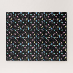 Quebra-cabeça Artes marciais Karate Abstrato Stars Sparkles