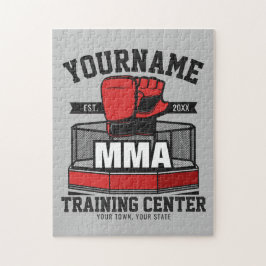 Quebra-cabeça Artes Marciais Mistas TREINE MMA