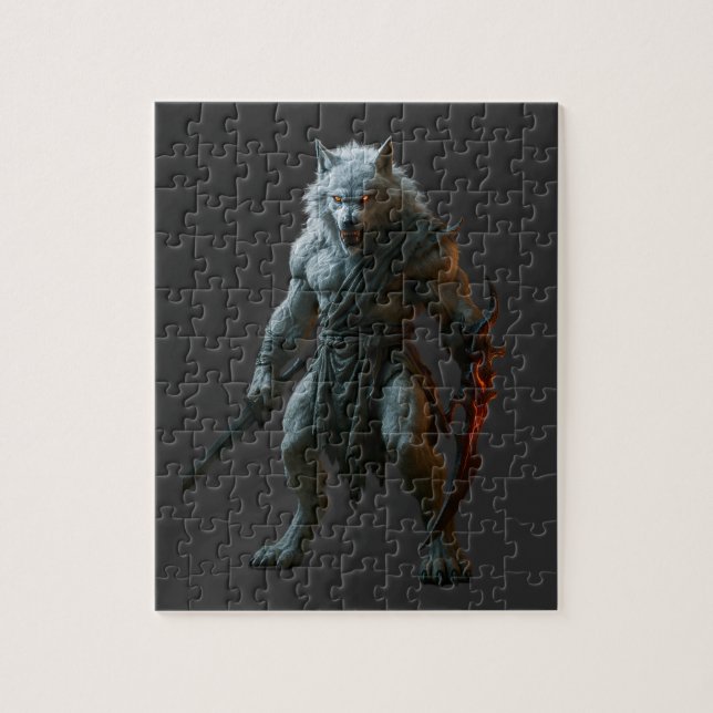 Quebra-cabeça Artic Werewolf (Vertical)