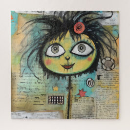 Quebra-cabeça ArtLady 4 Encantadora e angustiado
