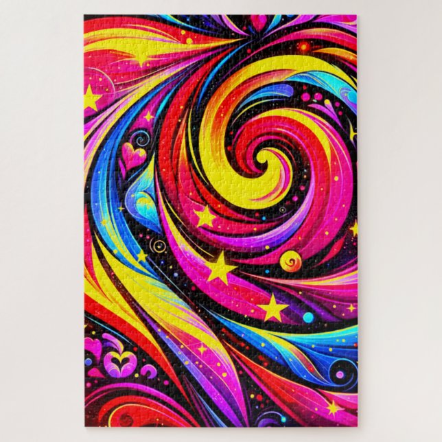 Quebra-cabeça Artsy Design (Vertical)