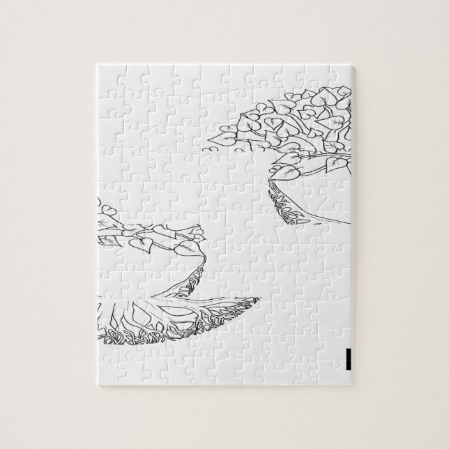 Quebra-cabeça Árvore da mandala da vida (Vertical)