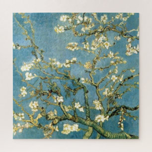 Quebra-cabeça Árvore de Amêndoas Brilhante por Van Gogh Vintag