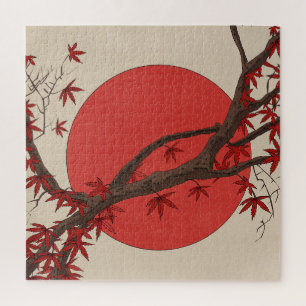 Quebra-cabeça Árvore de bordo japonês
