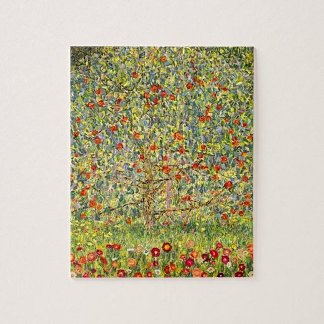 Quebra-cabeça Árvore de Gustavo Klimt Apple (Vertical)