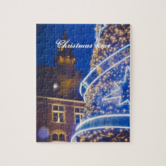Quebra-cabeça árvore de Natal (Vertical)