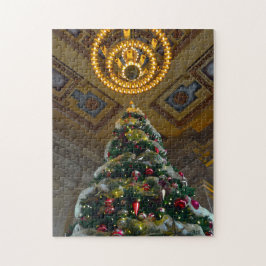 Quebra-cabeça Árvore de Natal da estação da união