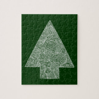 Quebra-cabeça Árvore de Natal Moderna