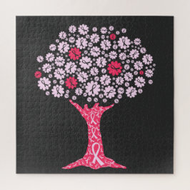 Quebra-cabeça Árvore de sensibilização do Cancer da mama