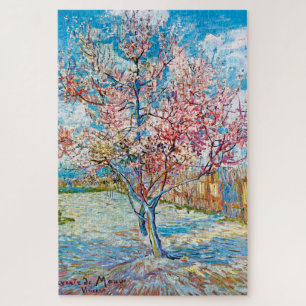Quebra-cabeça Árvore Flor de Pêssego, Van Gogh