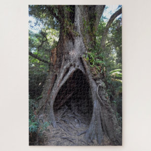 Quebra-cabeça Árvore Gigante e Caverna de Meditação/Floresta Ant