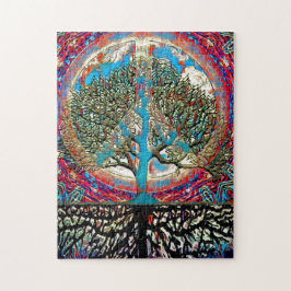 Quebra-cabeça Árvore Mundial da Paz