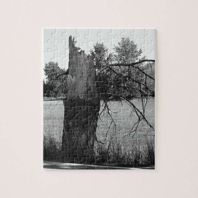 Quebra-cabeça árvore quebrada (Vertical)