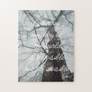 Quebra-cabeça Árvore Velho em Floresta Mistura